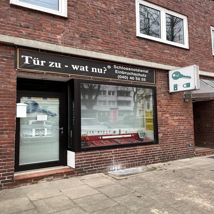 Geschäft von Locksmith im Eppendorfer Weg in Hamburg